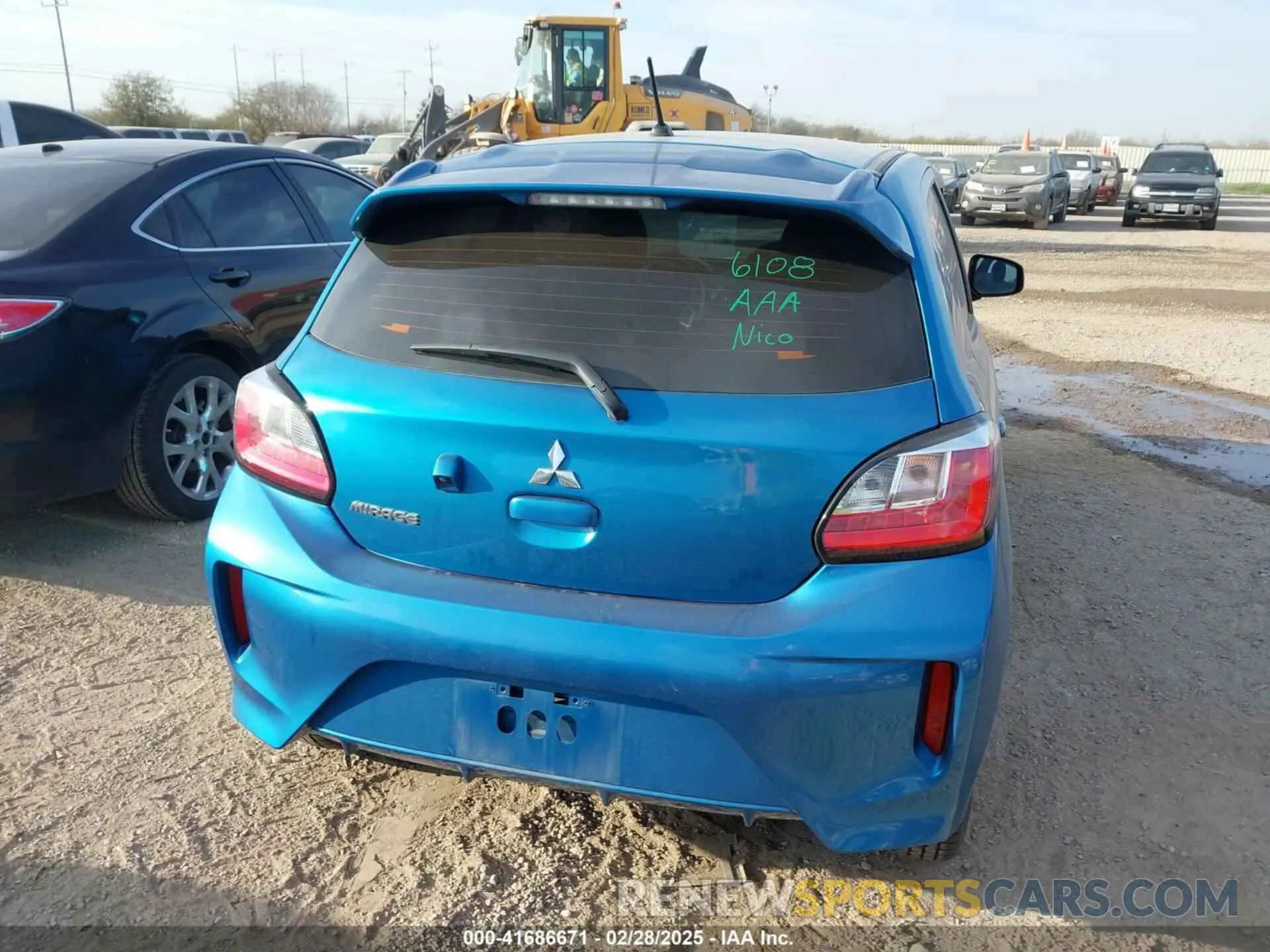 16 fotografías del automóvil dañado ML32AUHJXNH007589 MITSUBISHI MIRAGE 2022