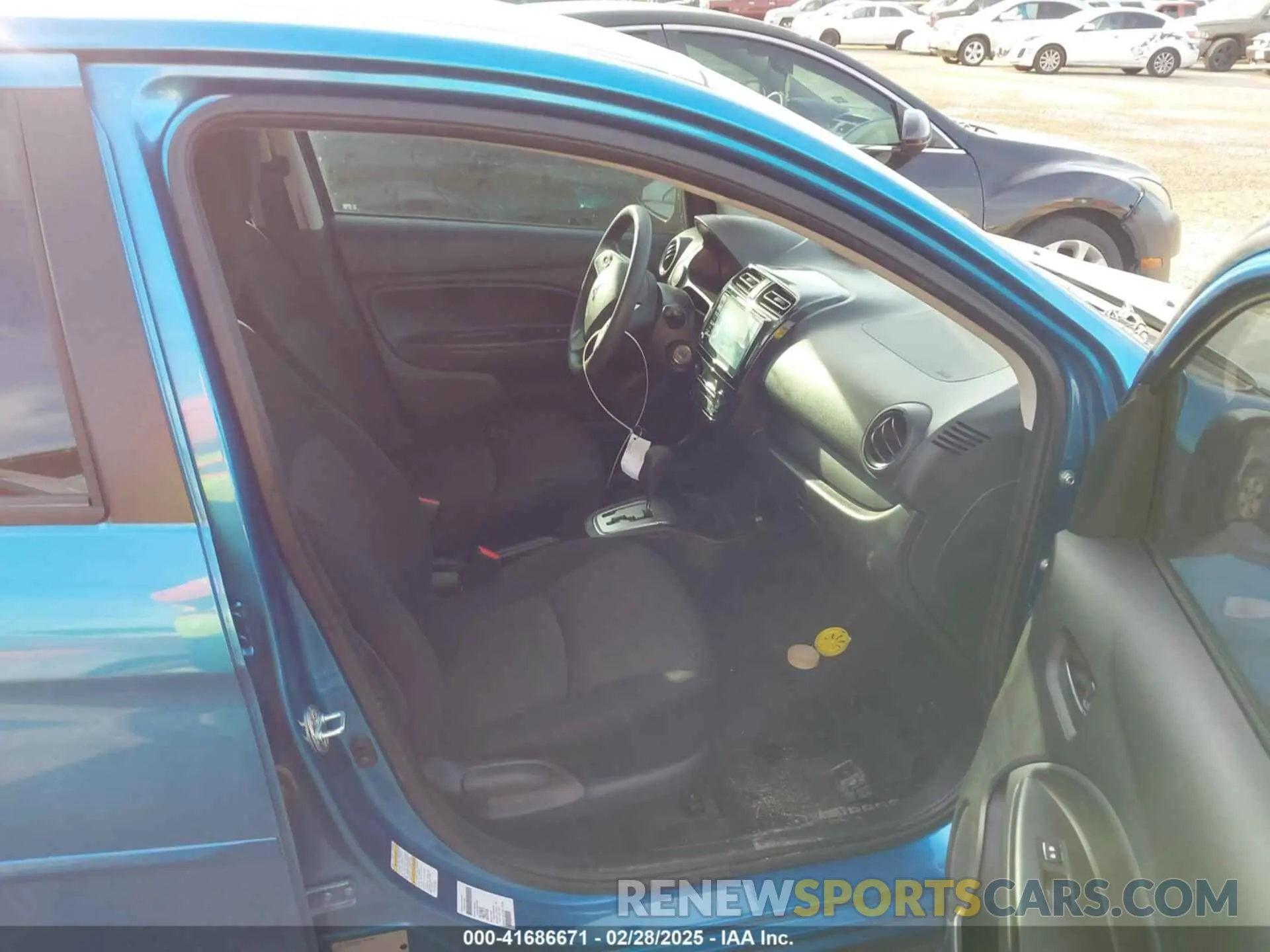 5 fotografías del automóvil dañado ML32AUHJXNH007589 MITSUBISHI MIRAGE 2022