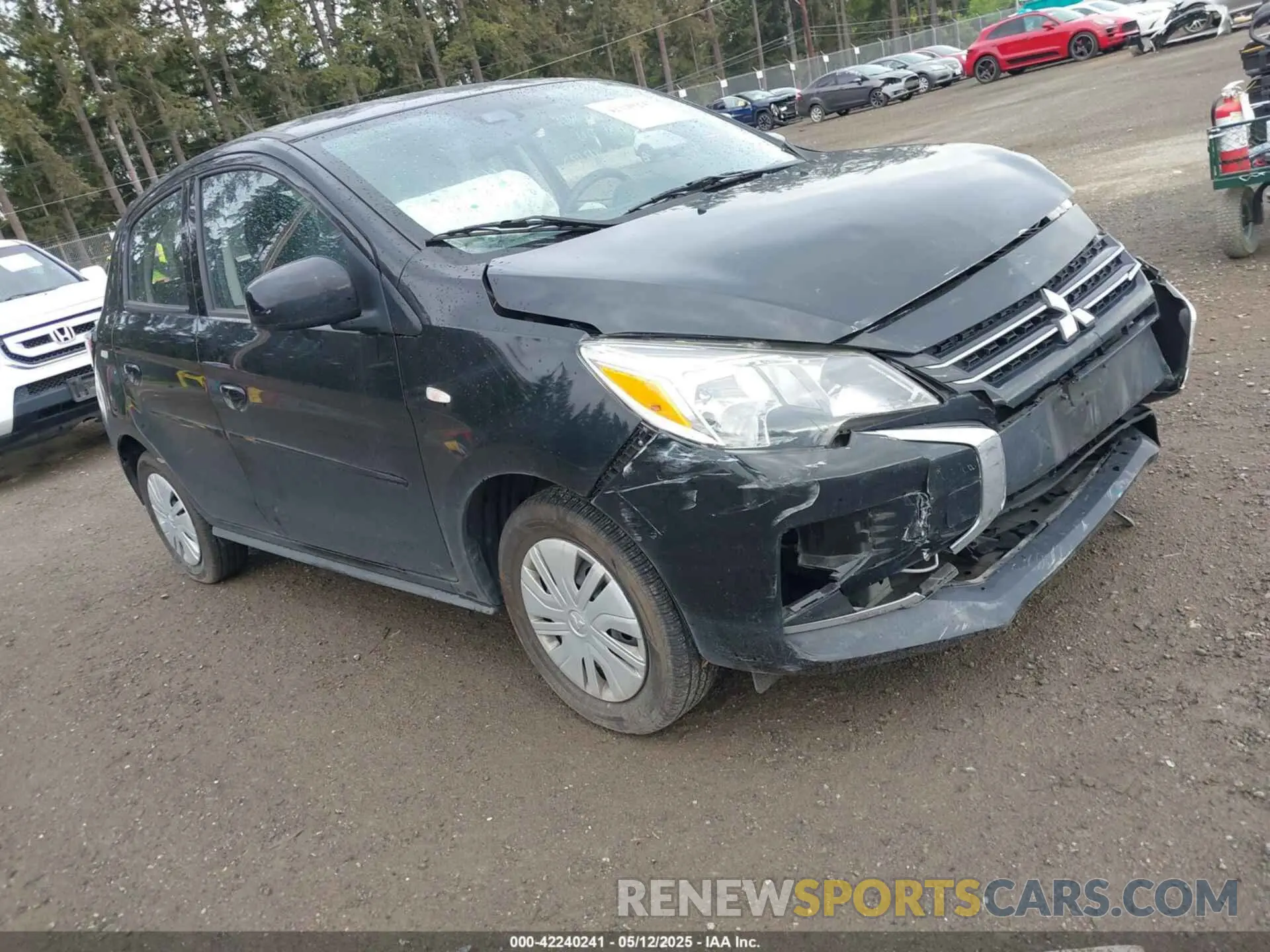 1 fotografías del automóvil dañado ML32AUHJXNH009861 MITSUBISHI MIRAGE 2022
