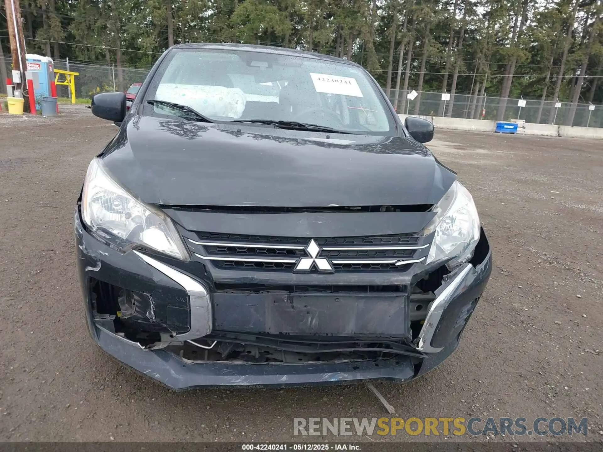 12 fotografías del automóvil dañado ML32AUHJXNH009861 MITSUBISHI MIRAGE 2022