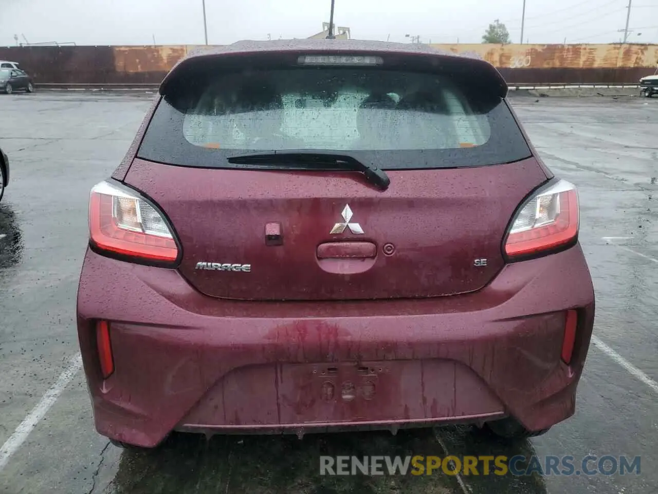 6 fotografías del automóvil dañado ML32AWHJ1NH005788 MITSUBISHI MIRAGE 2022