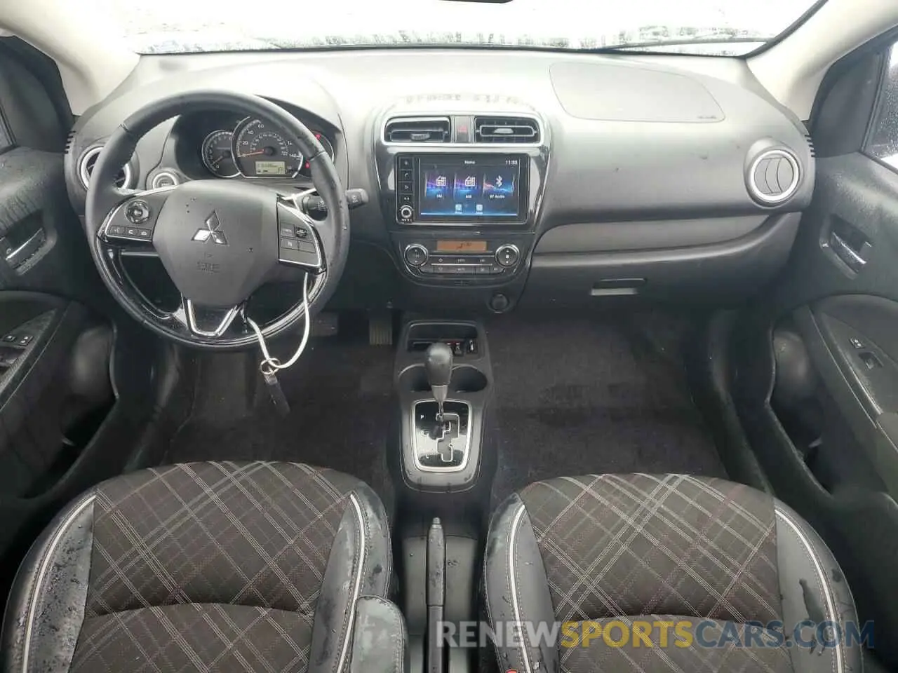 8 fotografías del automóvil dañado ML32AWHJ1NH005788 MITSUBISHI MIRAGE 2022