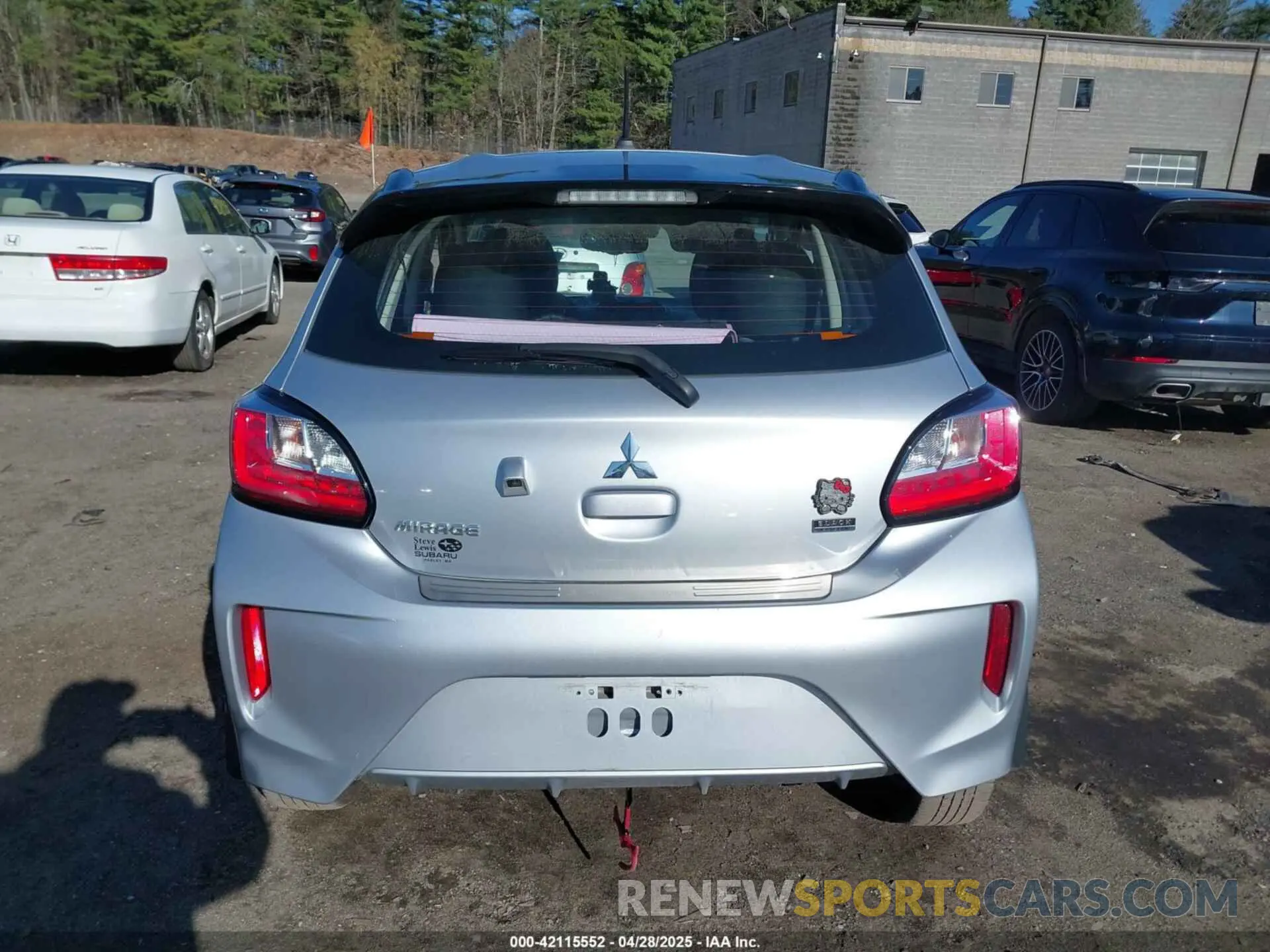16 fotografías del automóvil dañado ML32AWHJ1NH006102 MITSUBISHI MIRAGE 2022