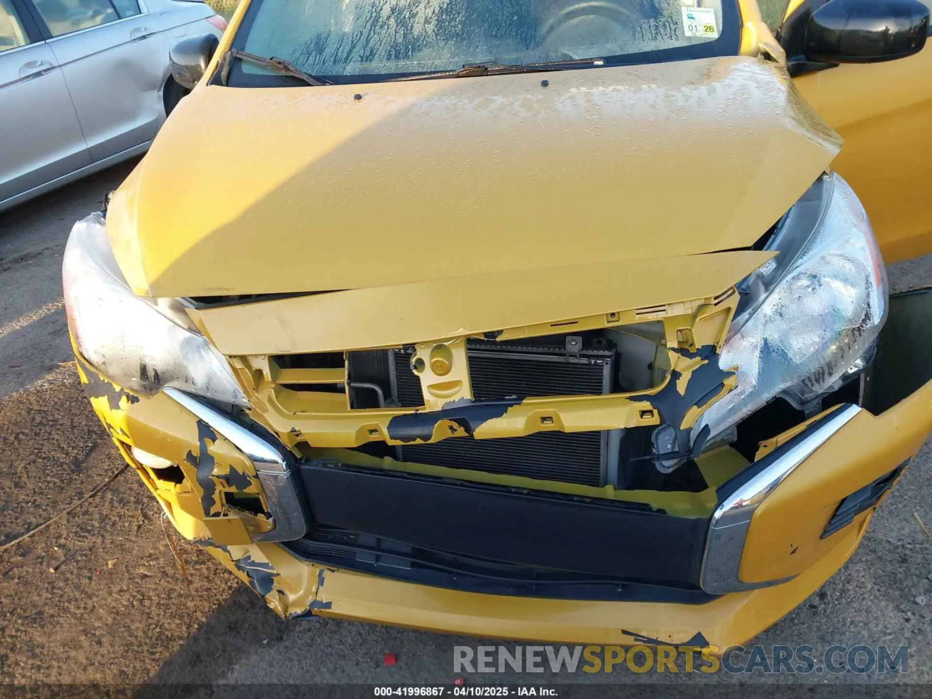 10 fotografías del automóvil dañado ML32AWHJ4NH001122 MITSUBISHI MIRAGE 2022