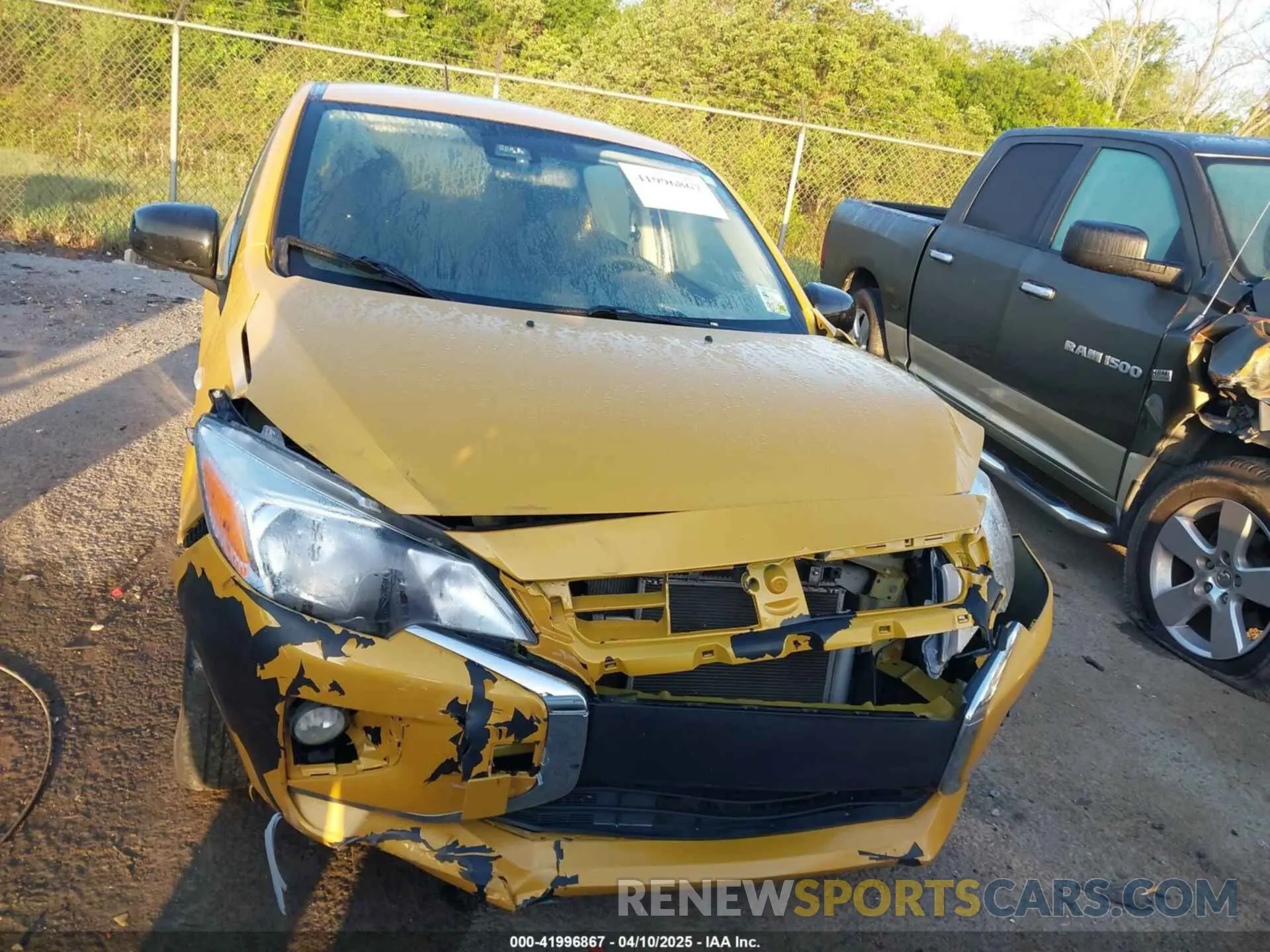 12 fotografías del automóvil dañado ML32AWHJ4NH001122 MITSUBISHI MIRAGE 2022