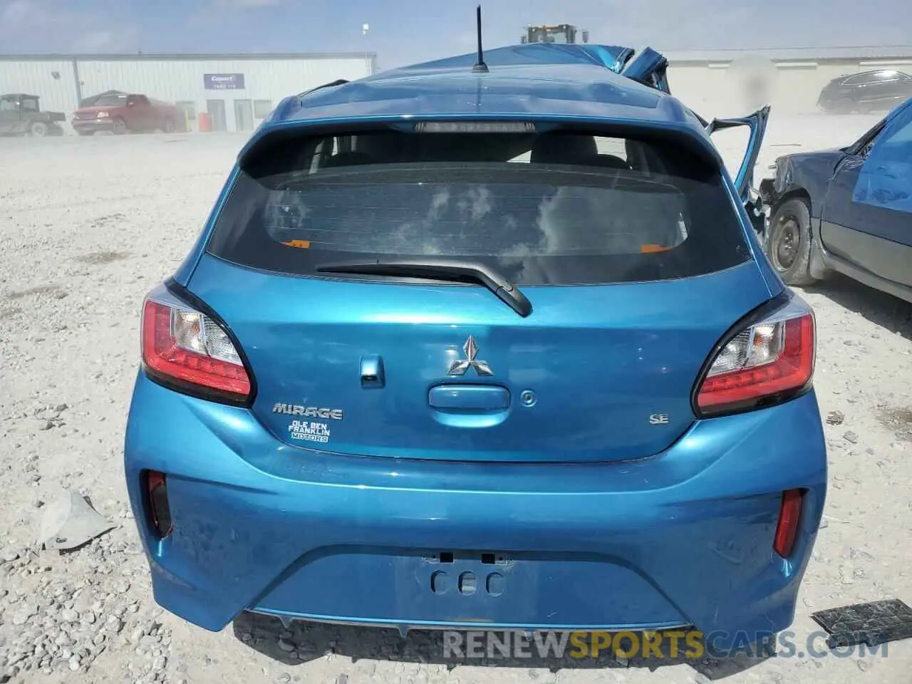6 fotografías del automóvil dañado ML32AWHJ5NH005390 MITSUBISHI MIRAGE 2022