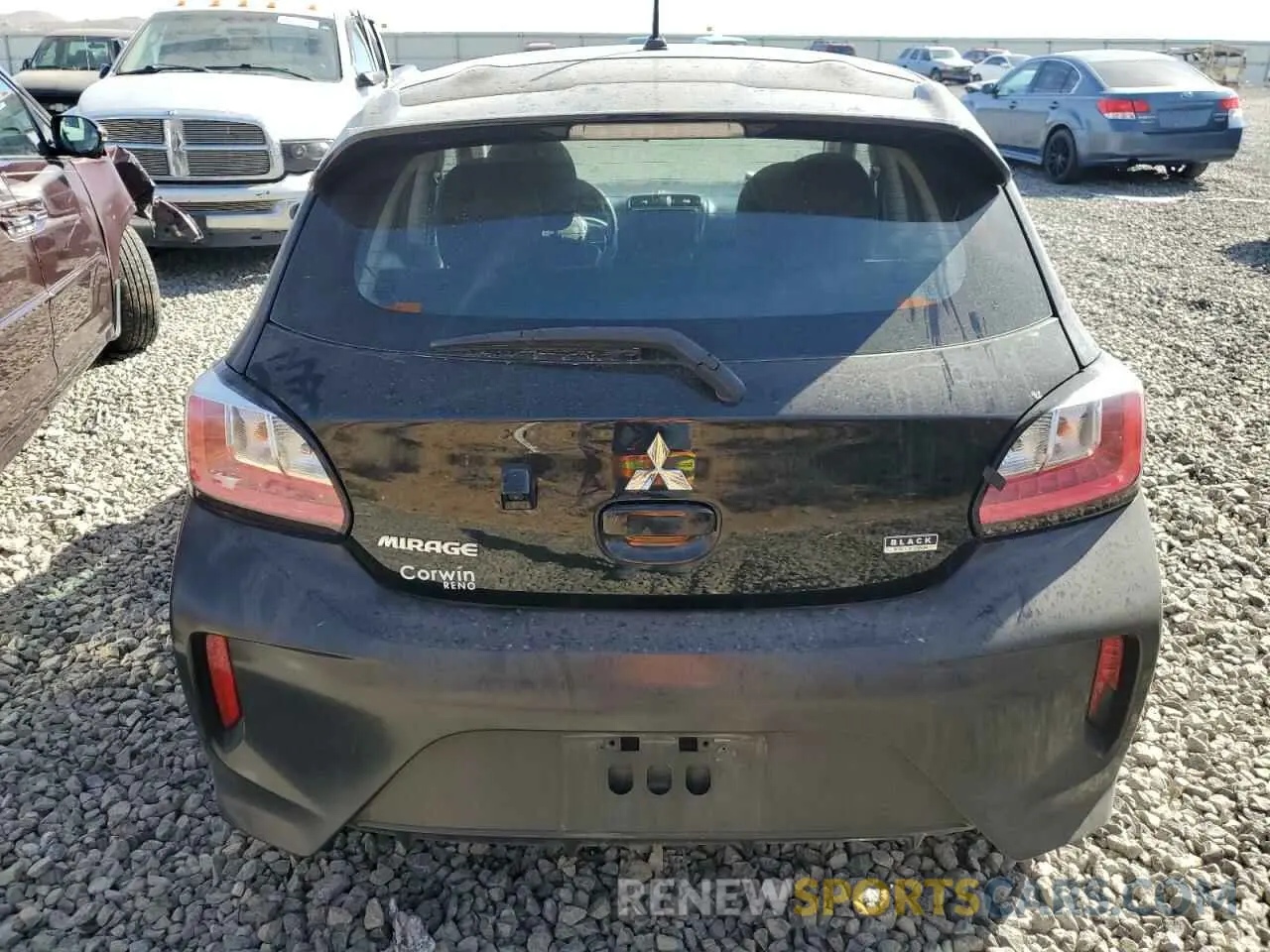 6 fotografías del automóvil dañado ML32AWHJ7NH006900 MITSUBISHI MIRAGE 2022