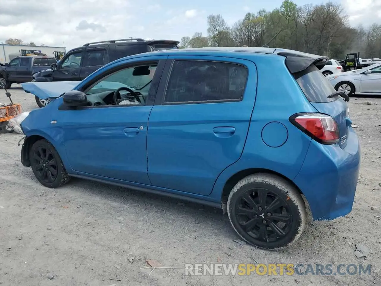 2 fotografías del automóvil dañado ML32AWHJ7NH009408 MITSUBISHI MIRAGE 2022