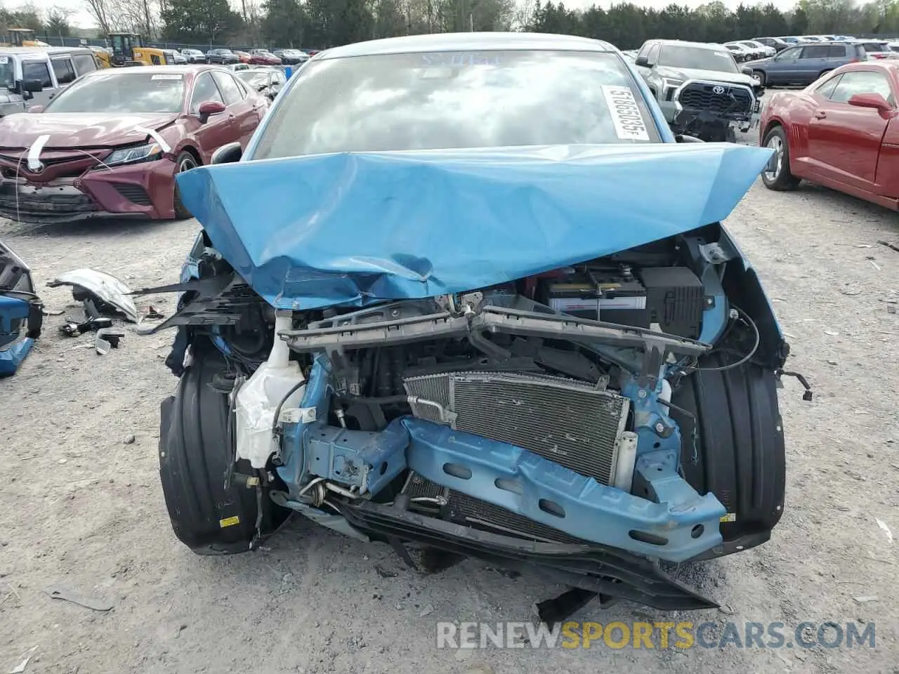 5 fotografías del automóvil dañado ML32AWHJ7NH009408 MITSUBISHI MIRAGE 2022