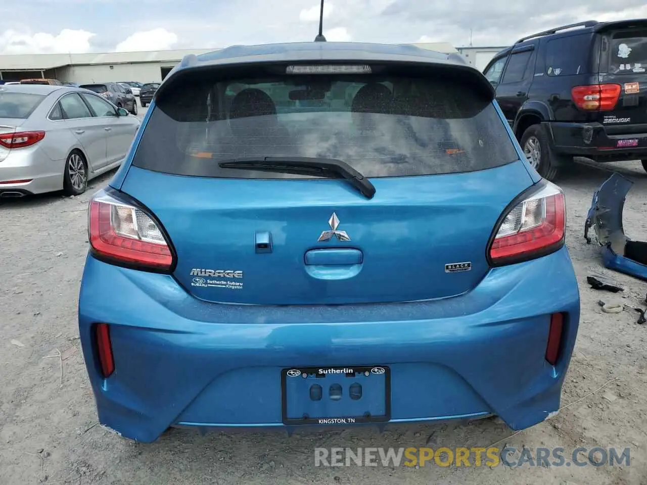 6 fotografías del automóvil dañado ML32AWHJ7NH009408 MITSUBISHI MIRAGE 2022