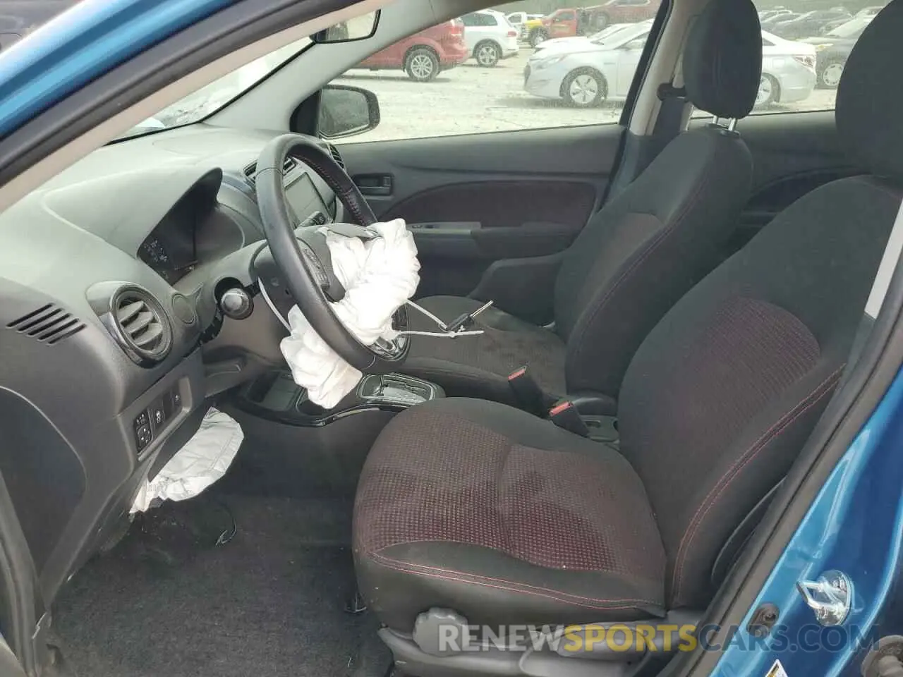 7 fotografías del automóvil dañado ML32AWHJ7NH009408 MITSUBISHI MIRAGE 2022