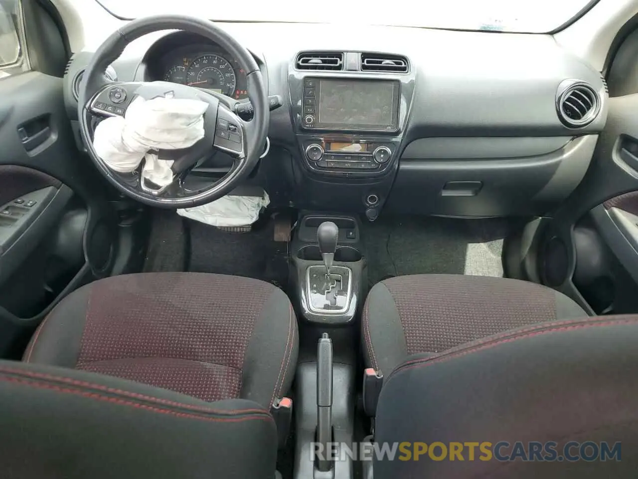 8 fotografías del automóvil dañado ML32AWHJ7NH009408 MITSUBISHI MIRAGE 2022