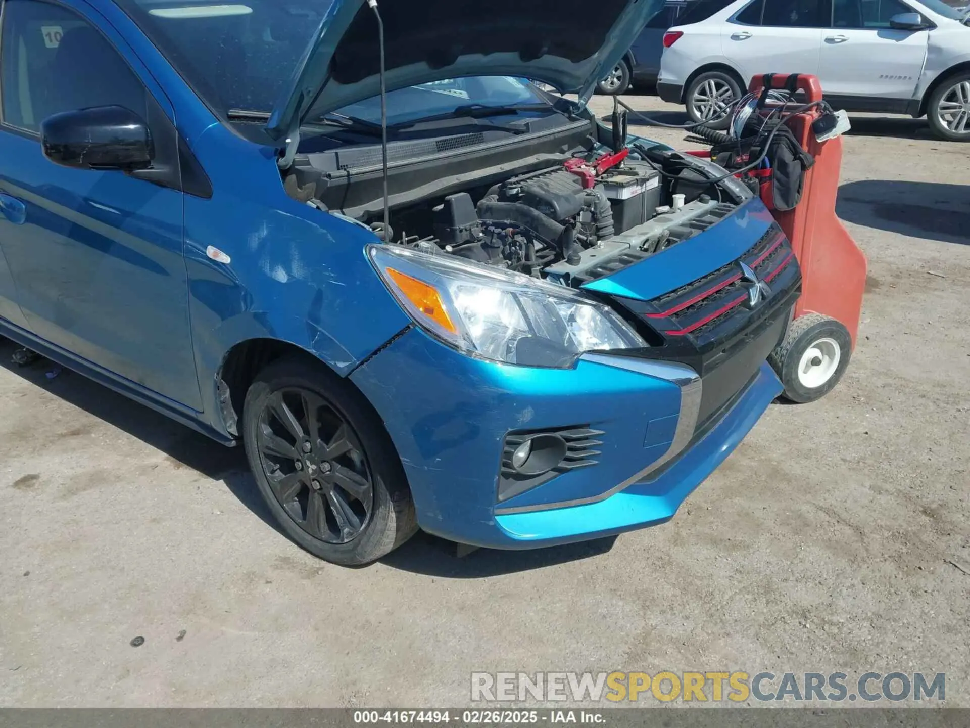 6 fotografías del automóvil dañado ML32AWHJXNH004963 MITSUBISHI MIRAGE 2022