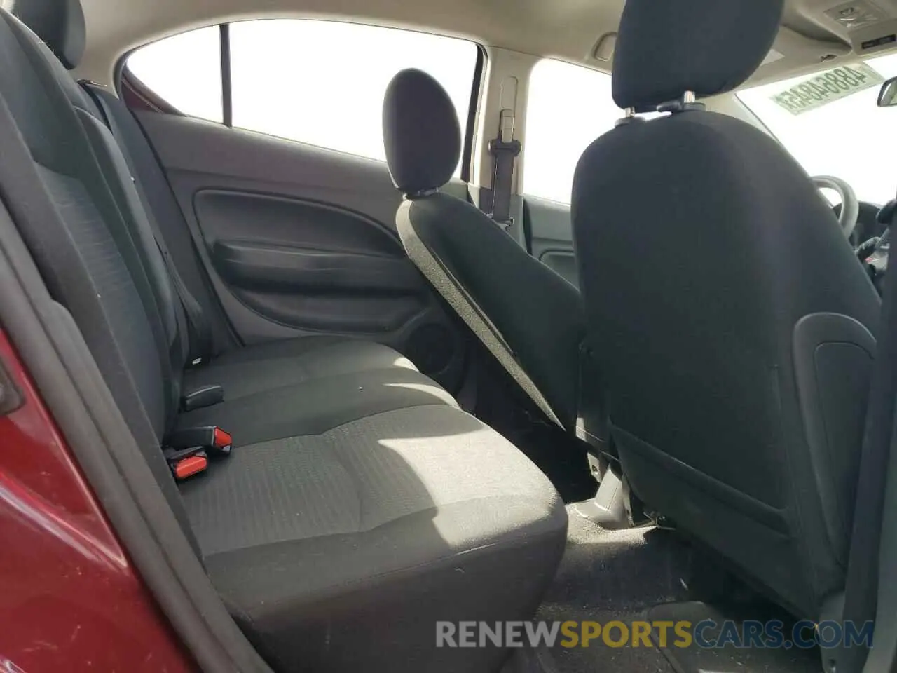 10 fotografías del automóvil dañado ML32FUFJ0NHF00656 MITSUBISHI MIRAGE 2022