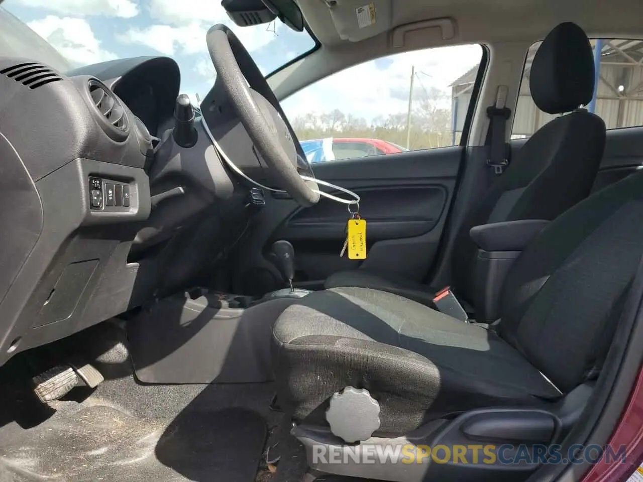 7 fotografías del automóvil dañado ML32FUFJ0NHF00656 MITSUBISHI MIRAGE 2022