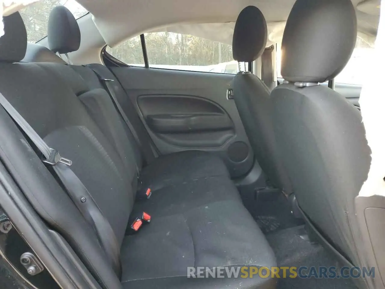 10 fotografías del automóvil dañado ML32FUFJ0NHF07476 MITSUBISHI MIRAGE 2022