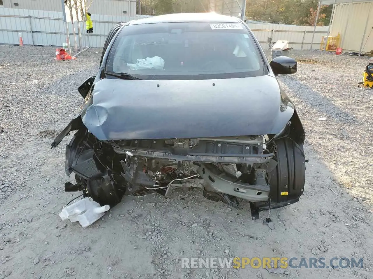 5 fotografías del automóvil dañado ML32FUFJ0NHF07476 MITSUBISHI MIRAGE 2022