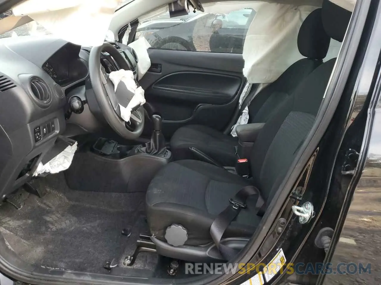 7 fotografías del automóvil dañado ML32FUFJ0NHF07476 MITSUBISHI MIRAGE 2022