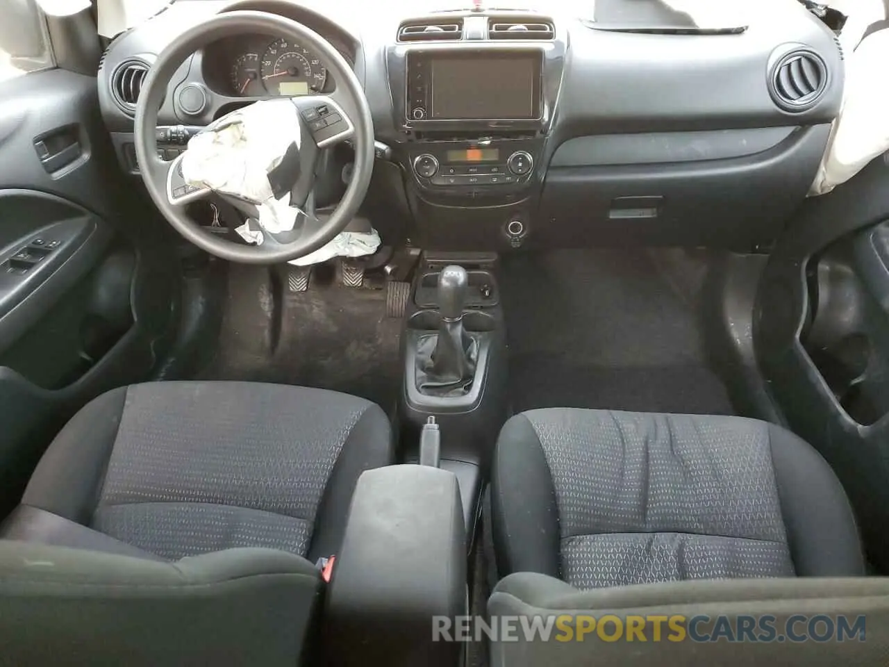 8 fotografías del automóvil dañado ML32FUFJ0NHF07476 MITSUBISHI MIRAGE 2022
