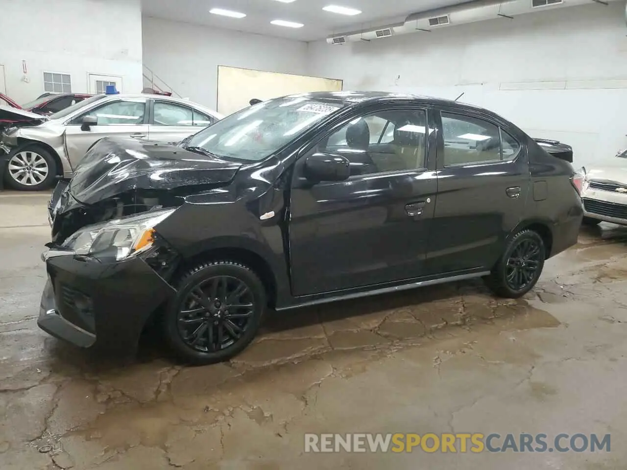 1 fotografías del automóvil dañado ML32FUFJ1NHF03307 MITSUBISHI MIRAGE 2022