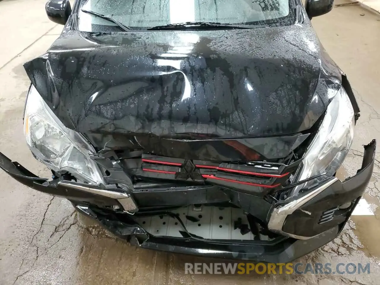 11 fotografías del automóvil dañado ML32FUFJ1NHF03307 MITSUBISHI MIRAGE 2022