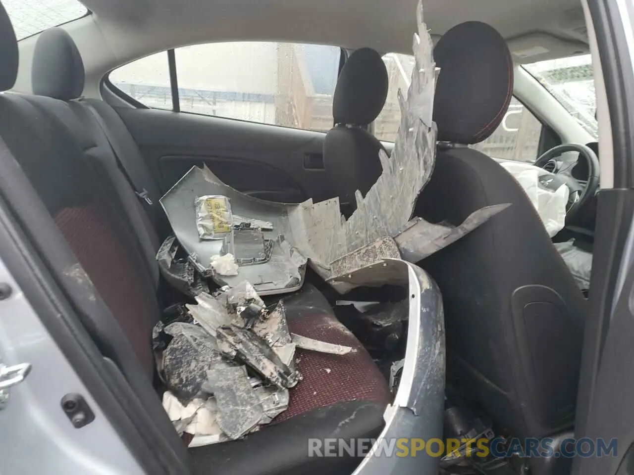 10 fotografías del automóvil dañado ML32FUFJ1NHF07079 MITSUBISHI MIRAGE 2022