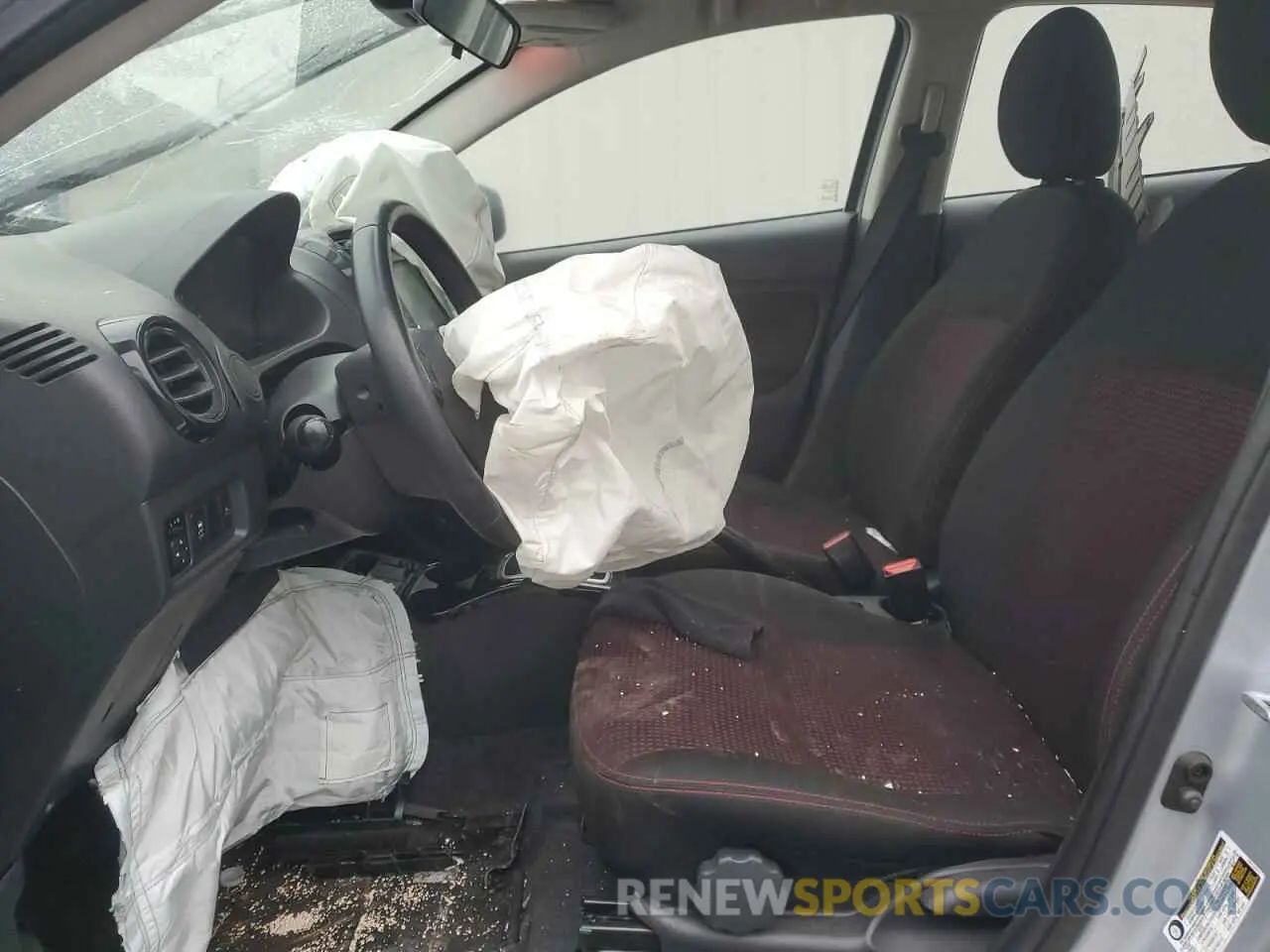 7 fotografías del automóvil dañado ML32FUFJ1NHF07079 MITSUBISHI MIRAGE 2022
