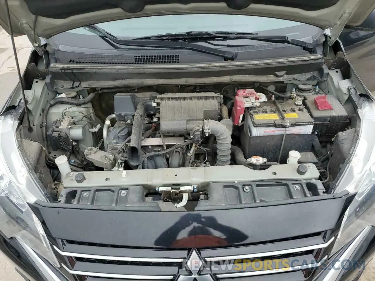 11 fotografías del automóvil dañado ML32FUFJ2NHF06863 MITSUBISHI MIRAGE 2022