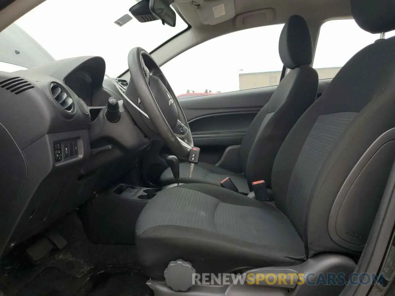 7 fotografías del automóvil dañado ML32FUFJ2NHF06863 MITSUBISHI MIRAGE 2022