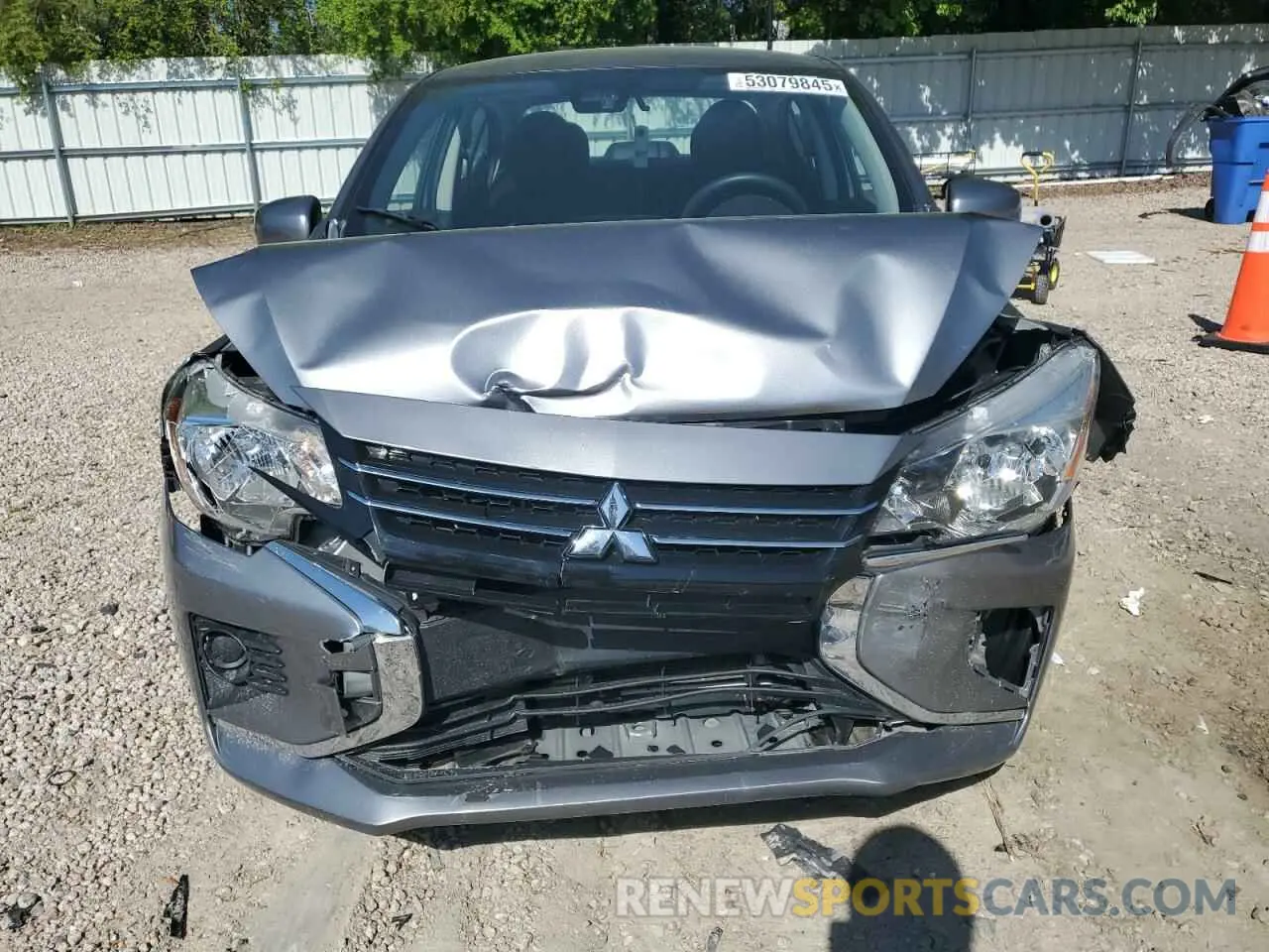 5 fotografías del automóvil dañado ML32FUFJ3NHF02126 MITSUBISHI MIRAGE 2022