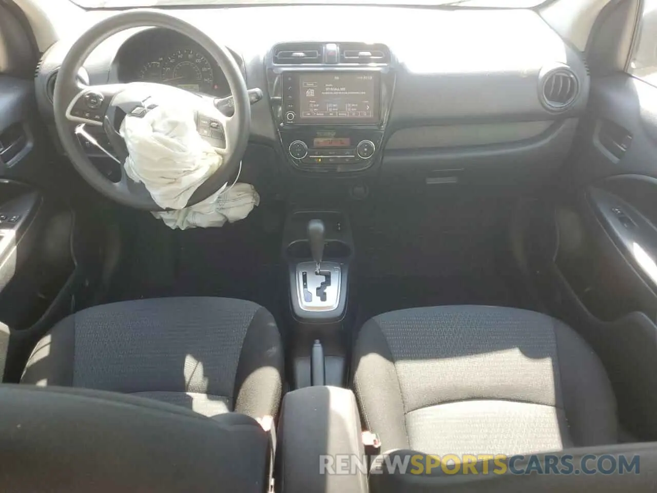 8 fotografías del automóvil dañado ML32FUFJ3NHF02126 MITSUBISHI MIRAGE 2022