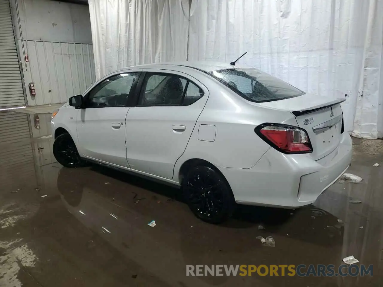 2 fotografías del automóvil dañado ML32FUFJ3NHF05012 MITSUBISHI MIRAGE 2022