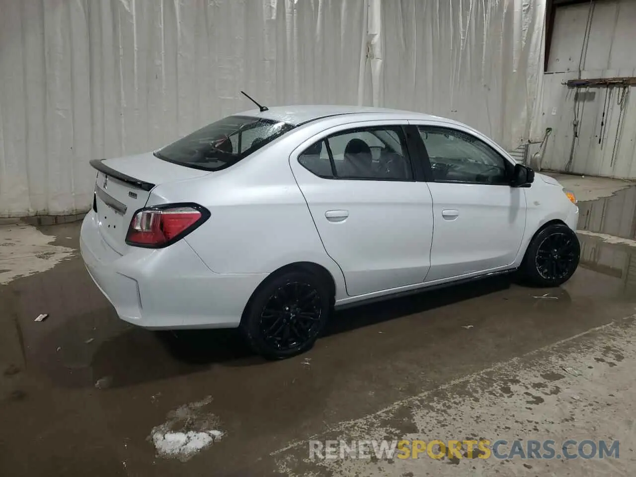 3 fotografías del automóvil dañado ML32FUFJ3NHF05012 MITSUBISHI MIRAGE 2022