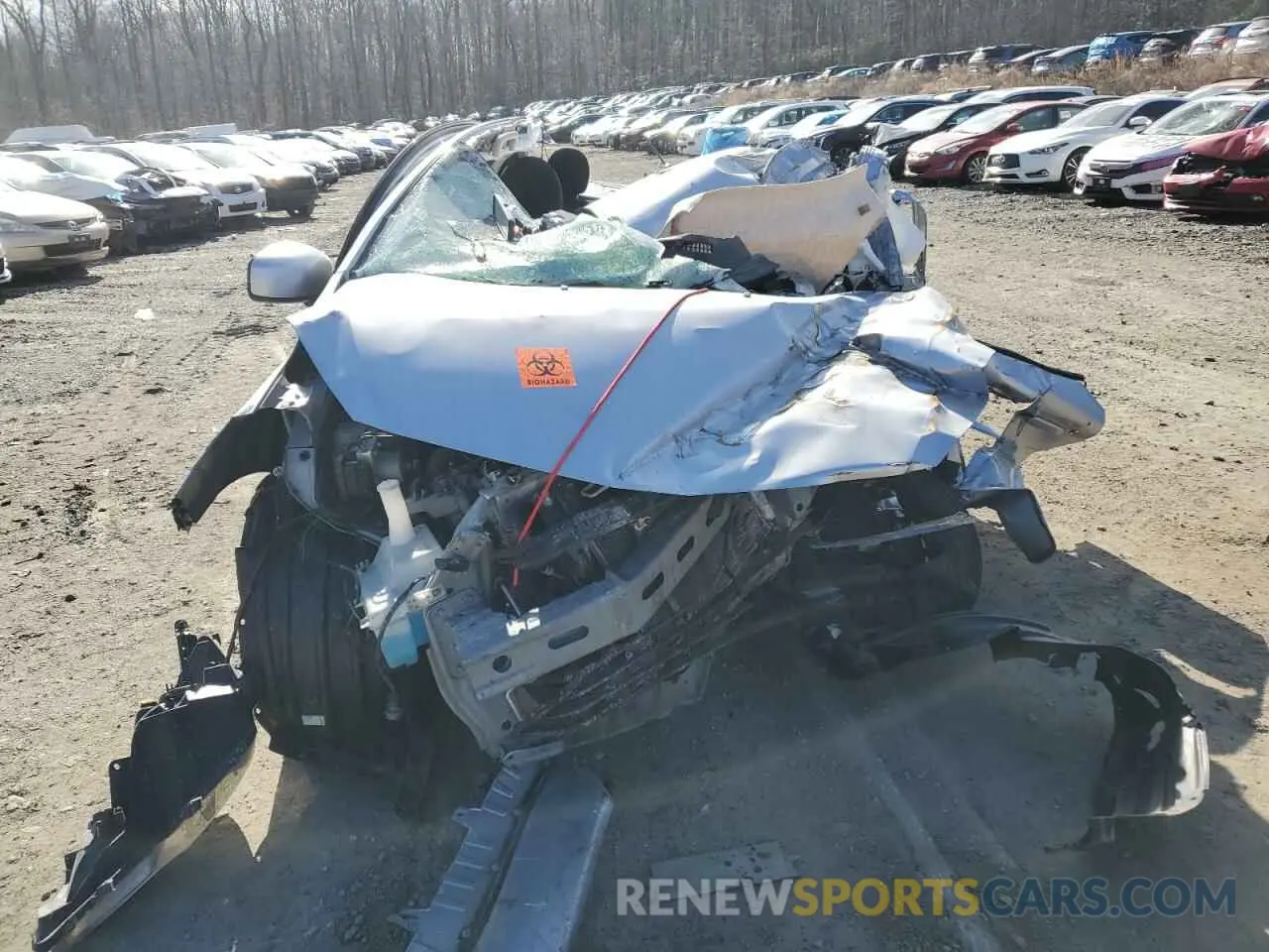 5 fotografías del automóvil dañado ML32FUFJ3NHF08802 MITSUBISHI MIRAGE 2022