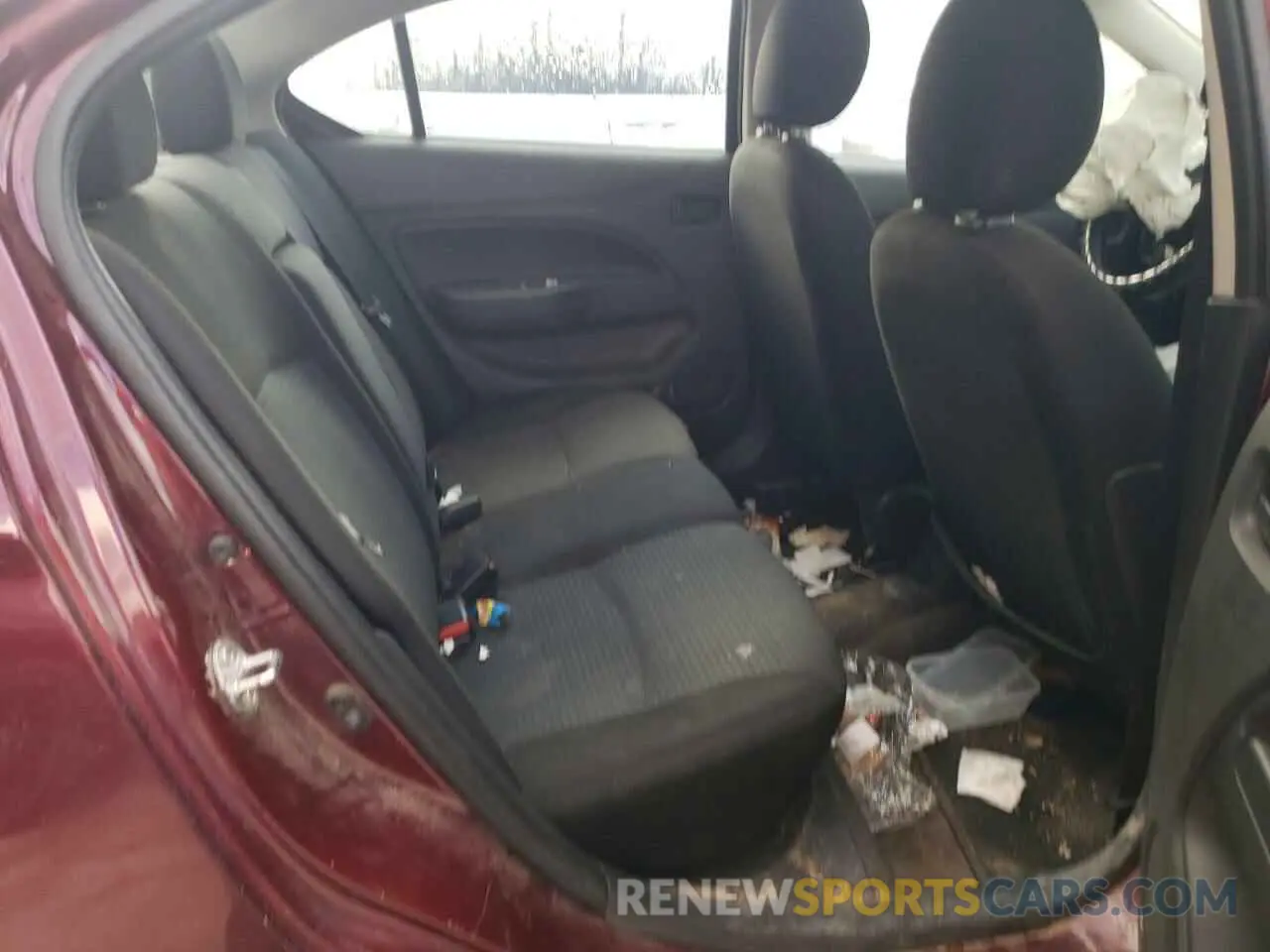 10 fotografías del automóvil dañado ML32FUFJ4NHF03818 MITSUBISHI MIRAGE 2022