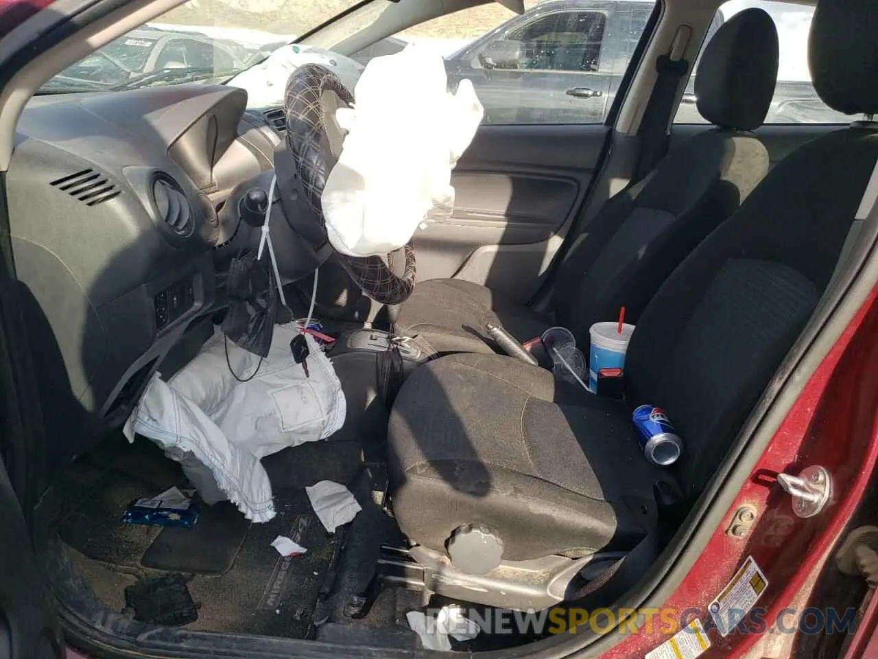 7 fotografías del automóvil dañado ML32FUFJ4NHF03818 MITSUBISHI MIRAGE 2022