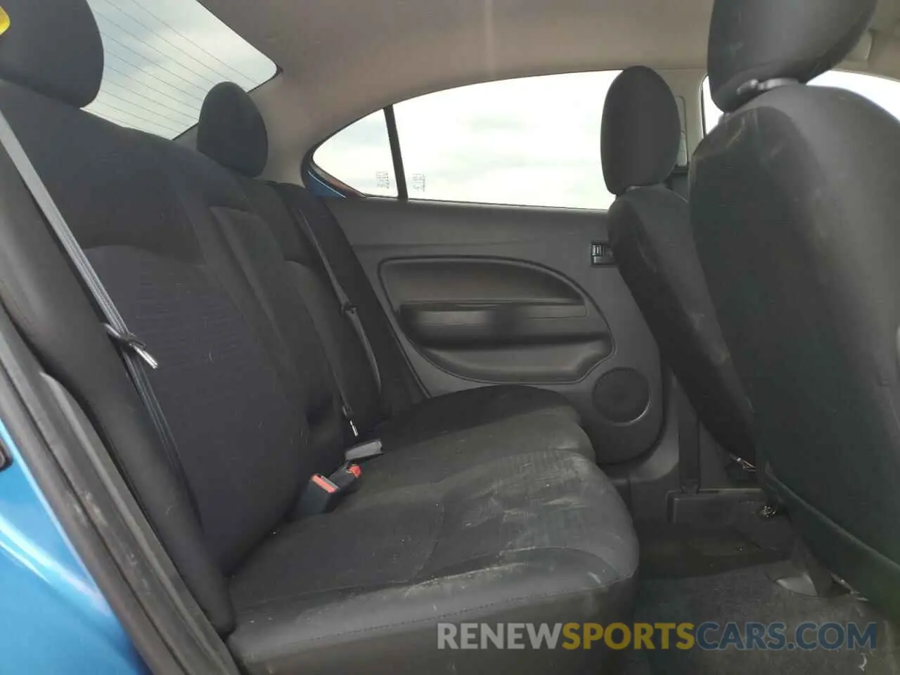 10 fotografías del automóvil dañado ML32FUFJ5NHF06906 MITSUBISHI MIRAGE 2022
