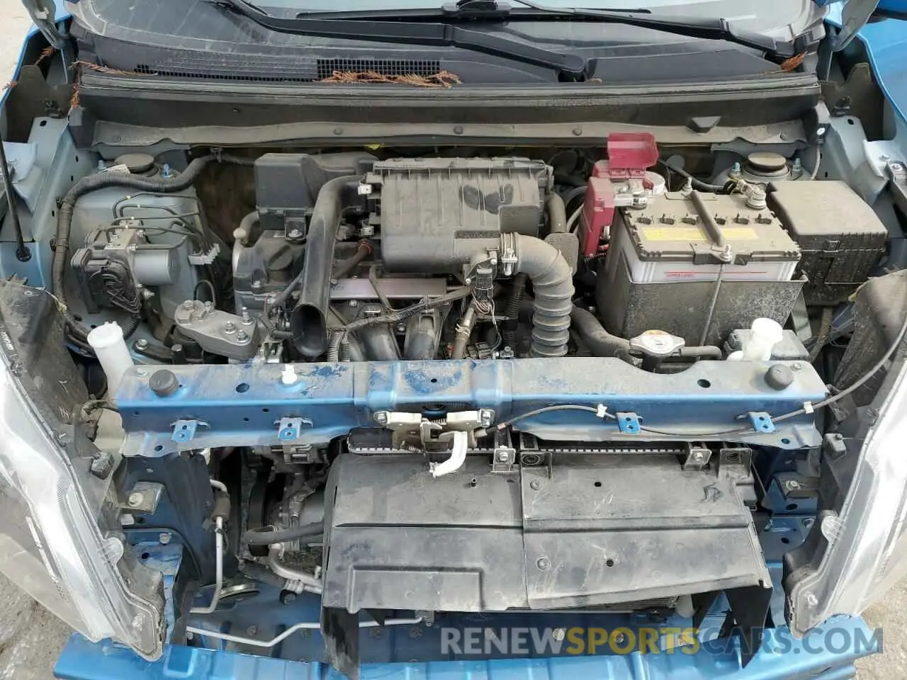 11 fotografías del automóvil dañado ML32FUFJ5NHF06906 MITSUBISHI MIRAGE 2022
