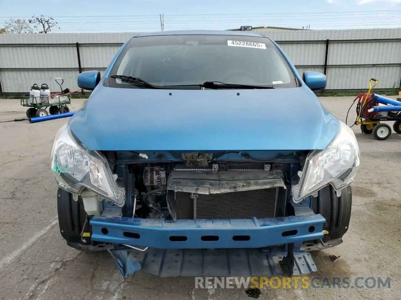 5 fotografías del automóvil dañado ML32FUFJ5NHF06906 MITSUBISHI MIRAGE 2022