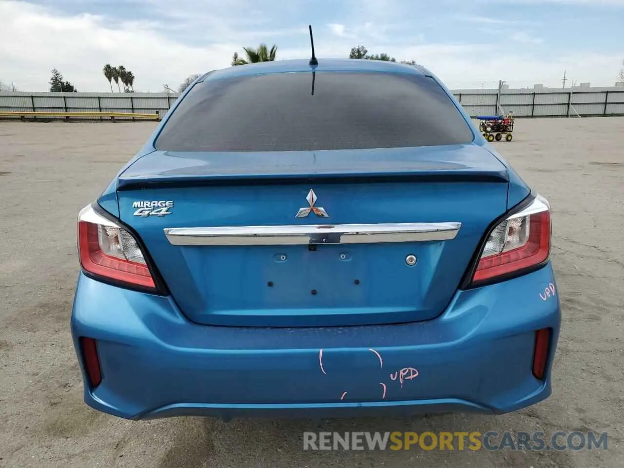 6 fotografías del automóvil dañado ML32FUFJ5NHF06906 MITSUBISHI MIRAGE 2022