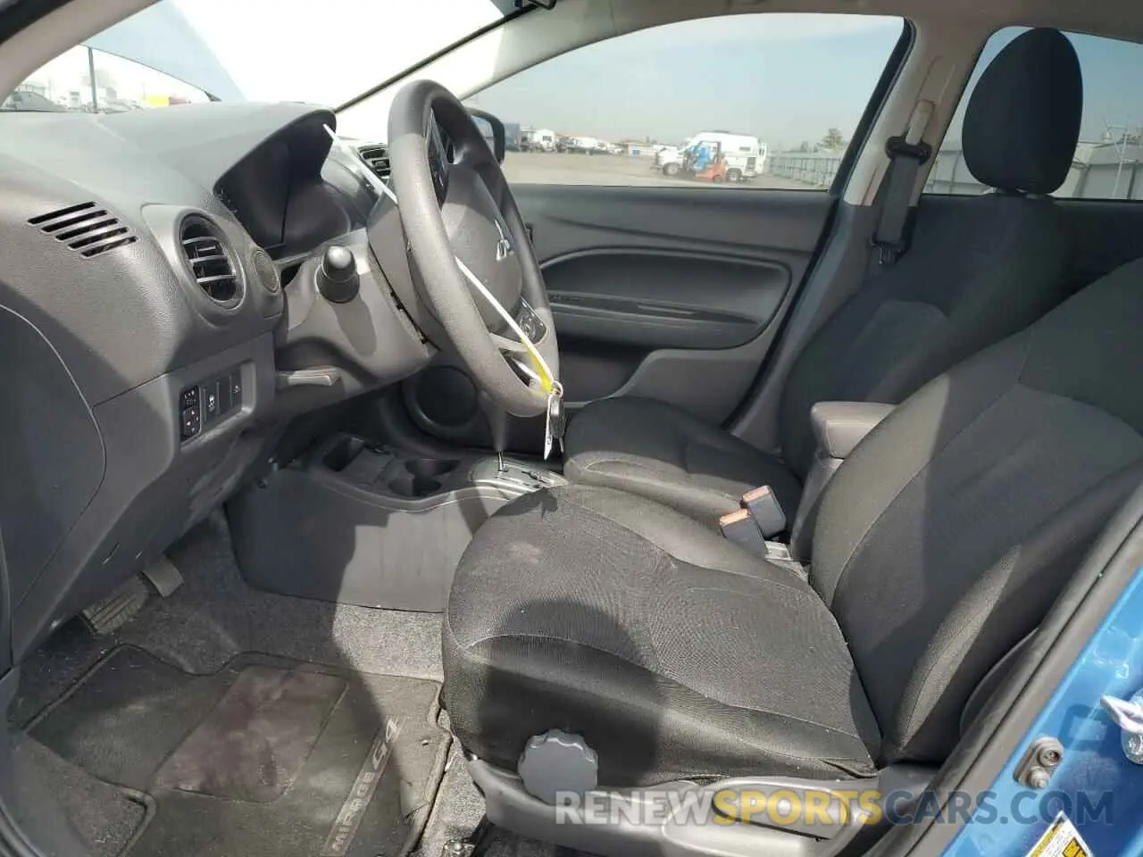 7 fotografías del automóvil dañado ML32FUFJ5NHF06906 MITSUBISHI MIRAGE 2022