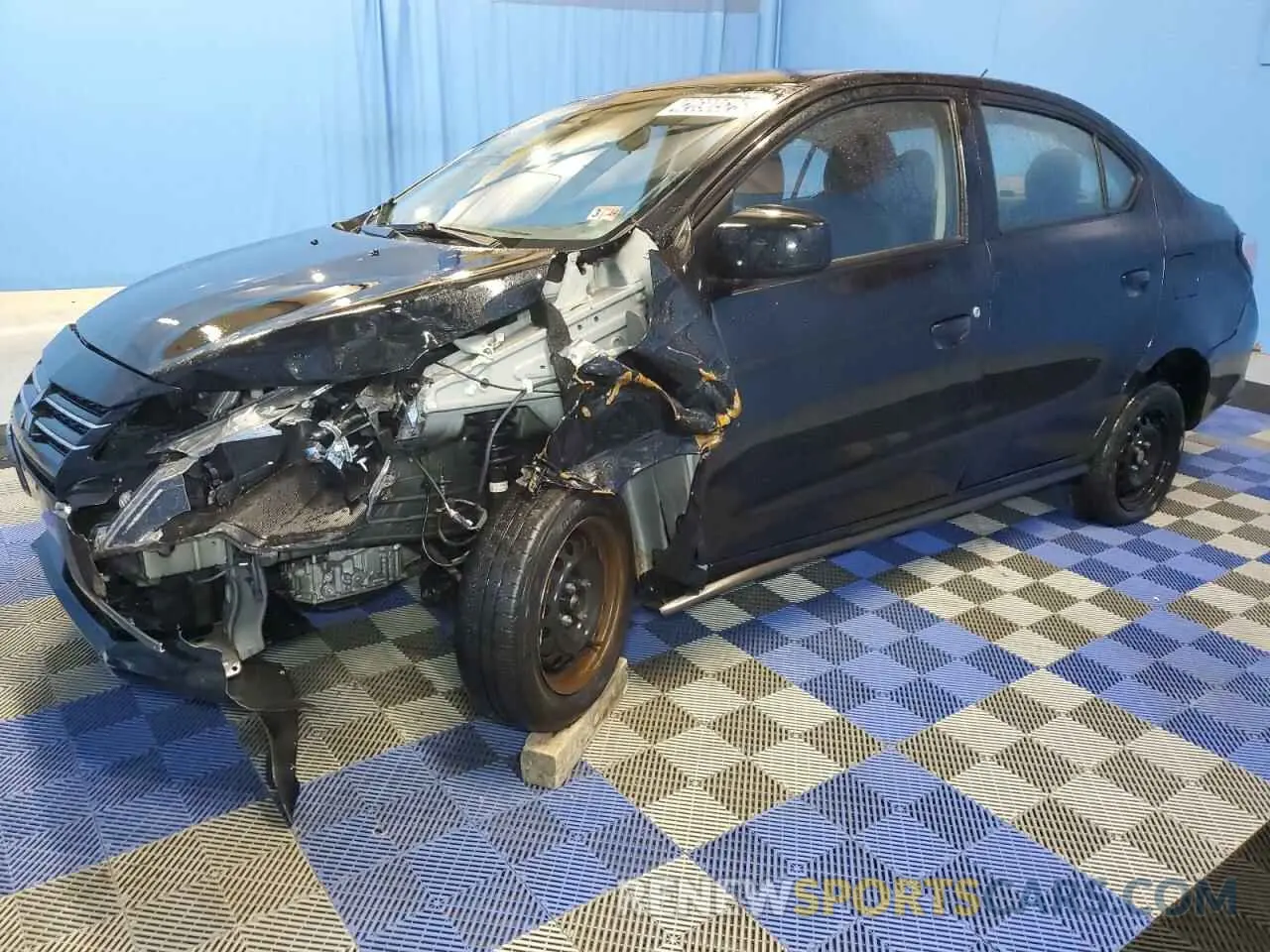 1 fotografías del automóvil dañado ML32FUFJ6NHF04081 MITSUBISHI MIRAGE 2022