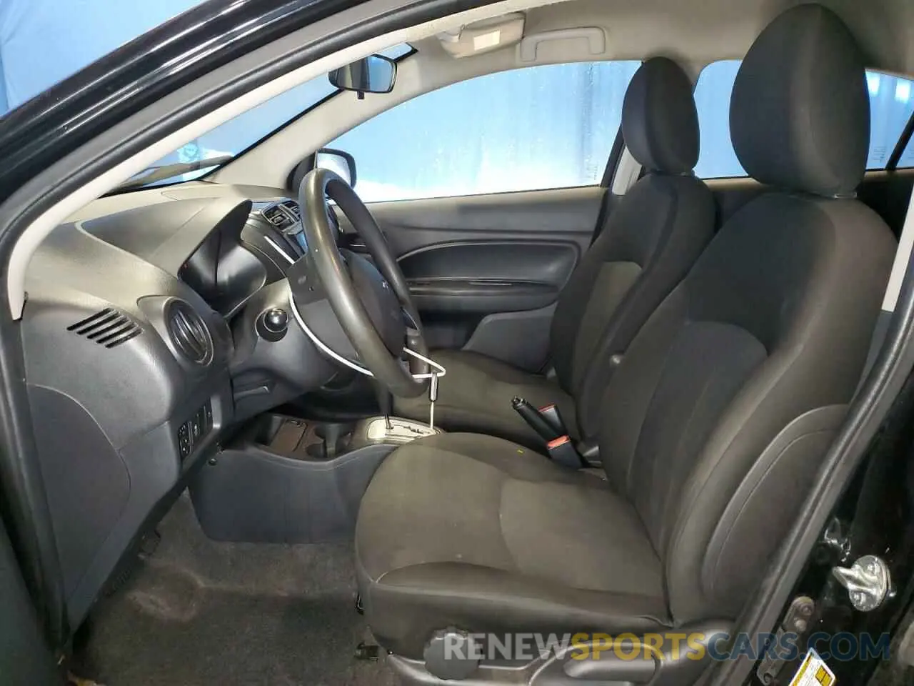7 fotografías del automóvil dañado ML32FUFJ6NHF04081 MITSUBISHI MIRAGE 2022