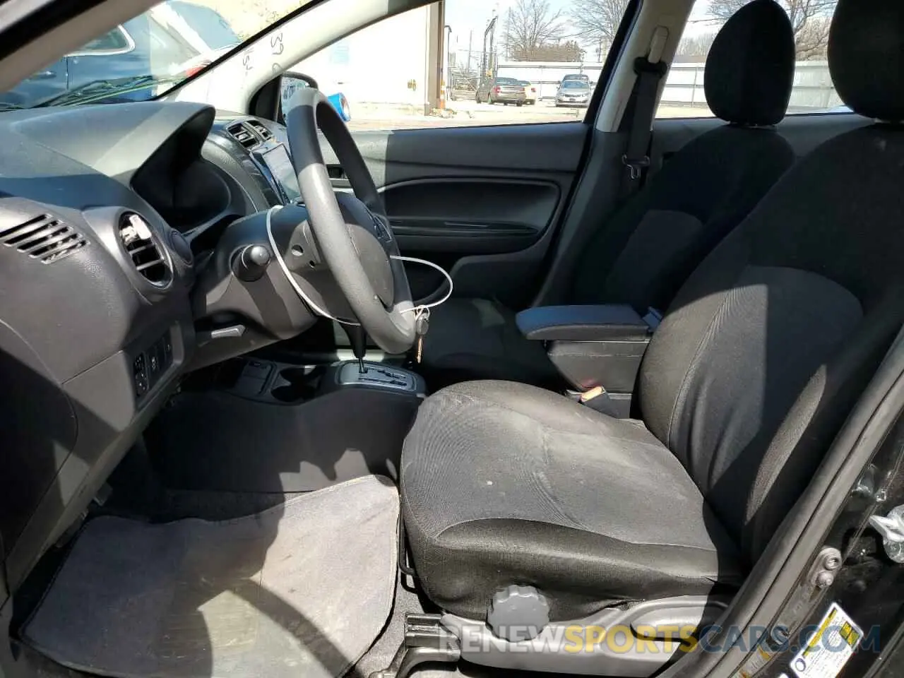 7 fotografías del automóvil dañado ML32FUFJ8NHF06656 MITSUBISHI MIRAGE 2022