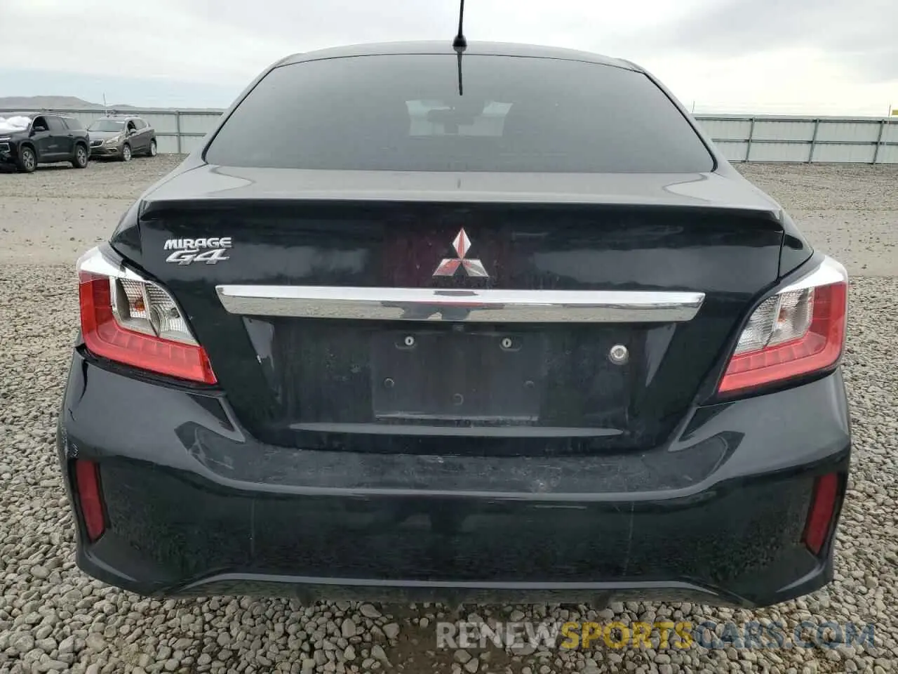 6 fotografías del automóvil dañado ML32FUFJ8NHF06978 MITSUBISHI MIRAGE 2022