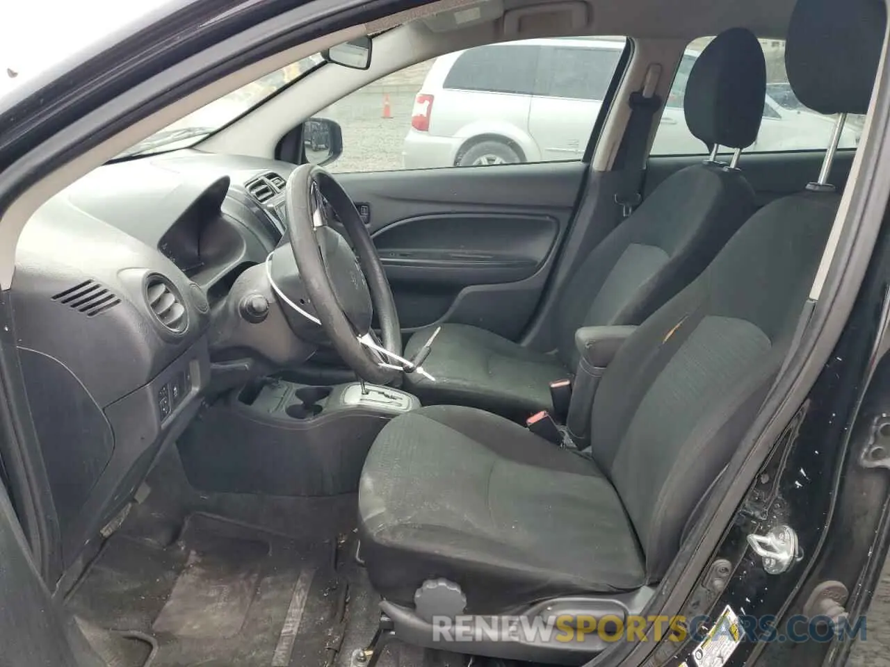 7 fotografías del automóvil dañado ML32FUFJ8NHF06978 MITSUBISHI MIRAGE 2022