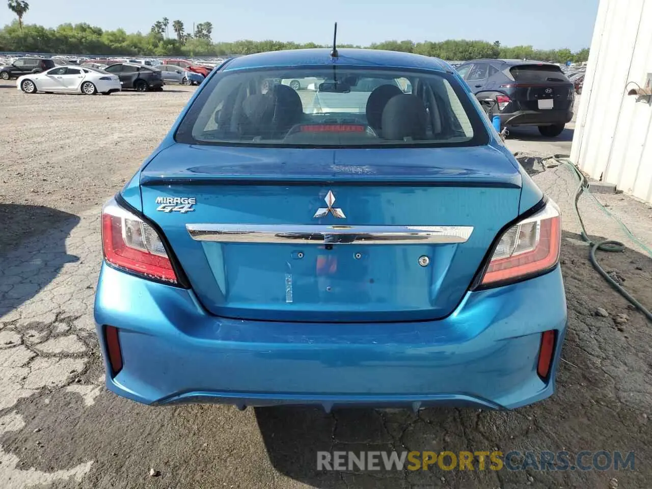 6 fotografías del automóvil dañado ML32FUFJ9NHF03670 MITSUBISHI MIRAGE 2022