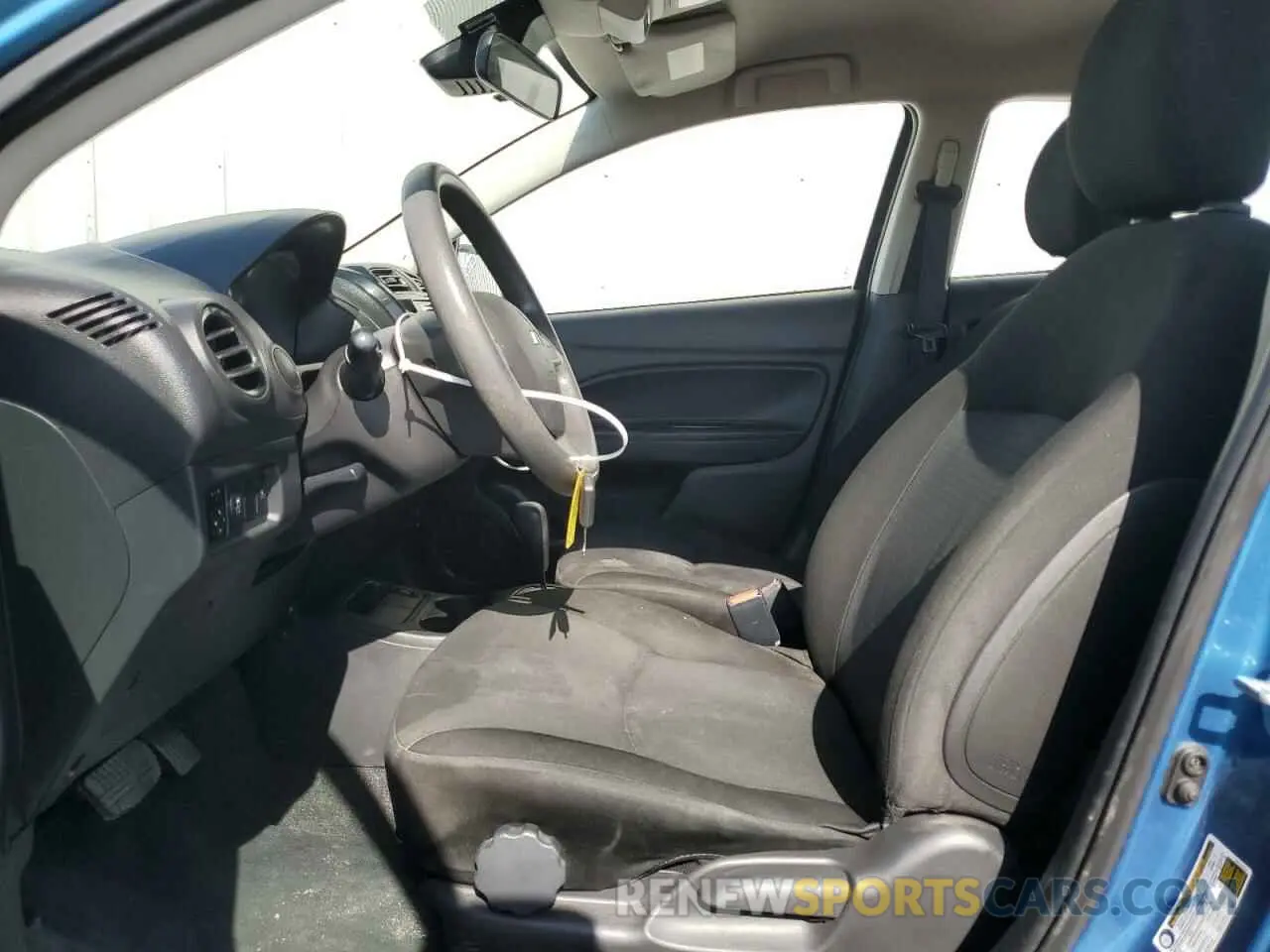 7 fotografías del automóvil dañado ML32FUFJ9NHF03670 MITSUBISHI MIRAGE 2022