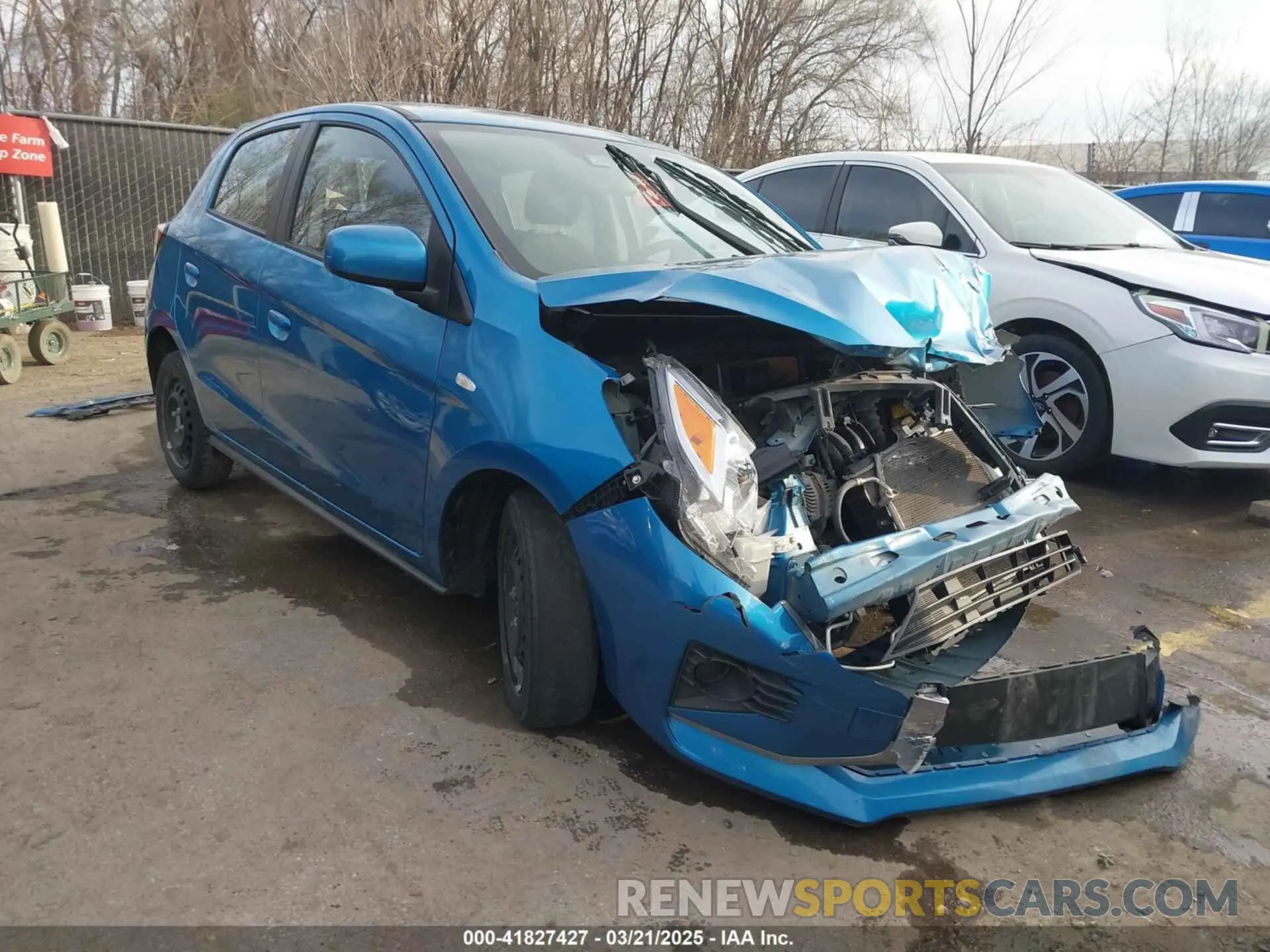 1 fotografías del automóvil dañado ML32AUHJ0PH001822 MITSUBISHI MIRAGE 2023