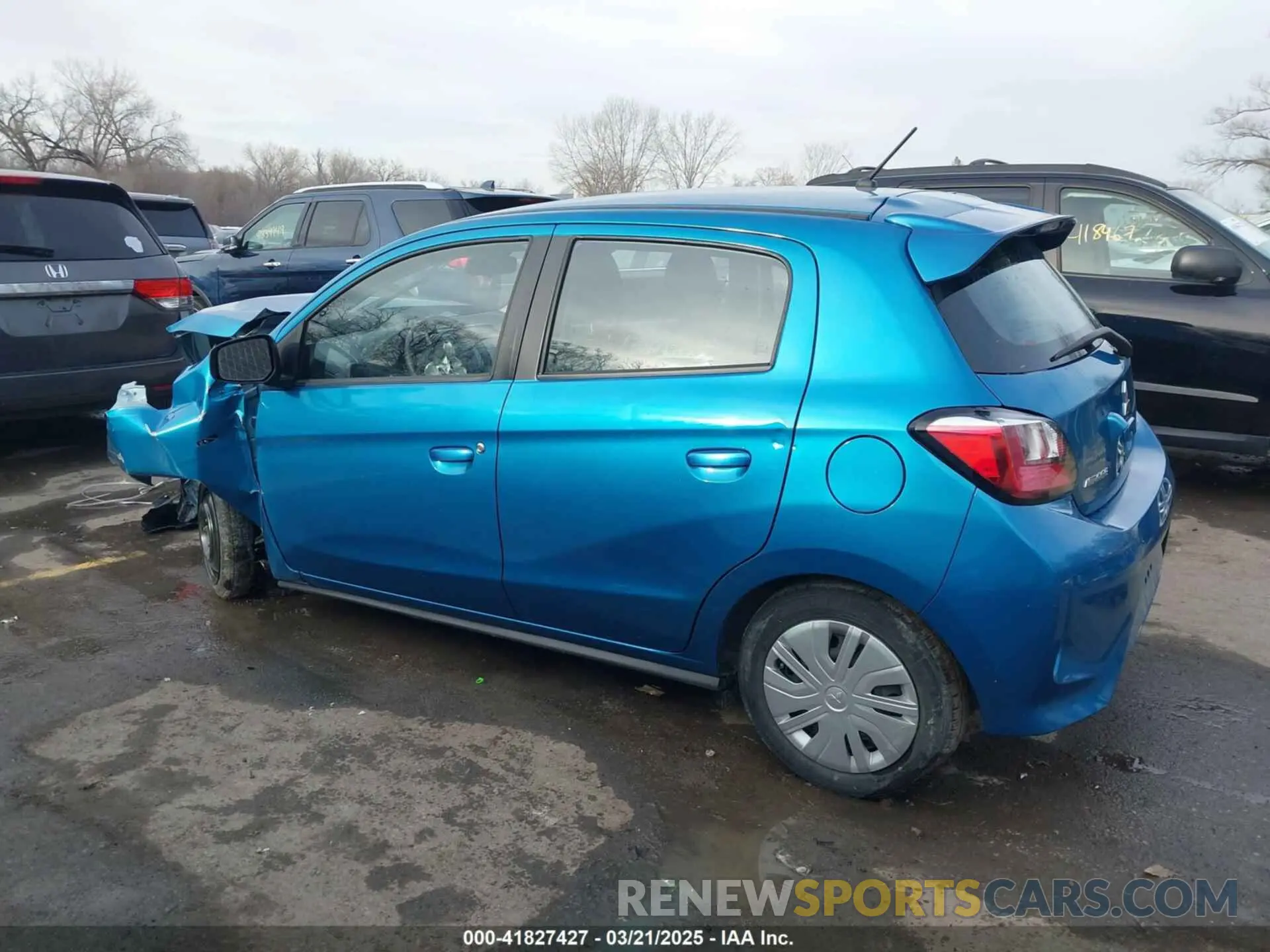 15 fotografías del automóvil dañado ML32AUHJ0PH001822 MITSUBISHI MIRAGE 2023